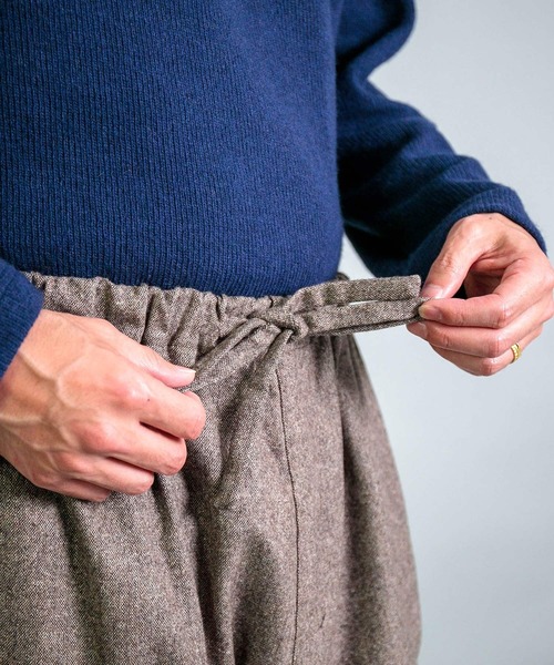 BASISBROEK（バシスブルック）の「[BASISBROEK ] BRAVO / カシミヤウールイージーパンツ（その他パンツ・メンズ・ベージュ・2）」の12枚目の写真