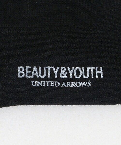 BEAUTY&YOUTH UNITED ARROWS(ビューティーアンドユースユナイテッドアローズ)の「フリーダム スタンダード ロゴ ソックス(ソックス/靴下・メンズ・ホワイト/ブラック/オフホワイト・FREE)」の6枚目の写真