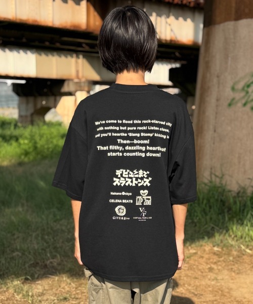 CELENA BEATS(セレナビーツ)の「「デビューまでスラストンズ」 ロゴデザイン オリジナルTシャツ(Tシャツ/カットソー・メンズ・ブラック系その他/ホワイト系その他/ホワイト/ブラック・L/M/S)」の20枚目の写真