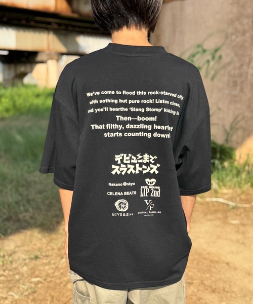 CELENA BEATS(セレナビーツ)の「「デビューまでスラストンズ」 ロゴデザイン オリジナルTシャツ(Tシャツ/カットソー・メンズ・ブラック系その他/ホワイト系その他/ホワイト/ブラック・L/M/S)」の21枚目の写真