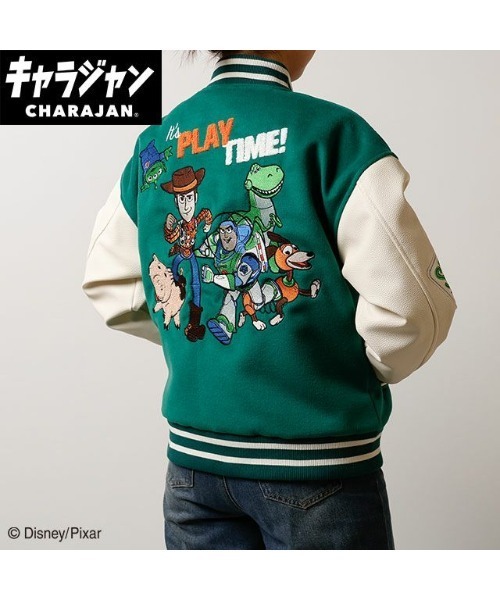 トイ・ストーリー スタジャンジャケット Lサイズ DisneyPixar 】 トイ・ストーリー イッツプレイタイム バーシティ