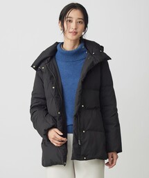 J.PRESS（ジェイプレス）の「【洗える・2way】タフタダウン ミドル丈 コート（ダウンジャケット/コート・レディース）」