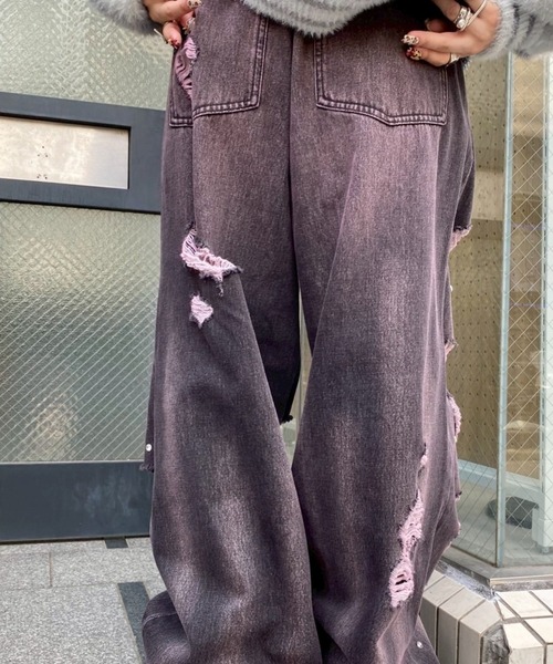 Candy Stripper（キャンディストリッパー）の「BIJOU DAMAGE DENIM