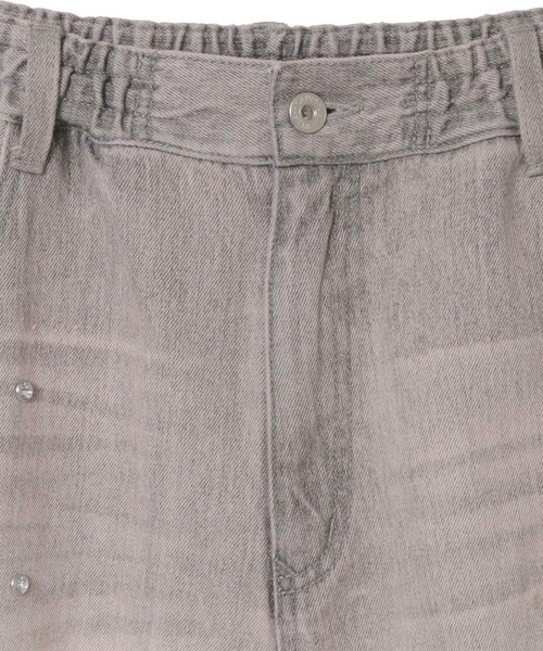 Candy Stripper（キャンディストリッパー）の「BIJOU DAMAGE DENIM パンツ（デニムパンツ・レディース・ブラック/ブラック系その他・FREE）」の16枚目の写真