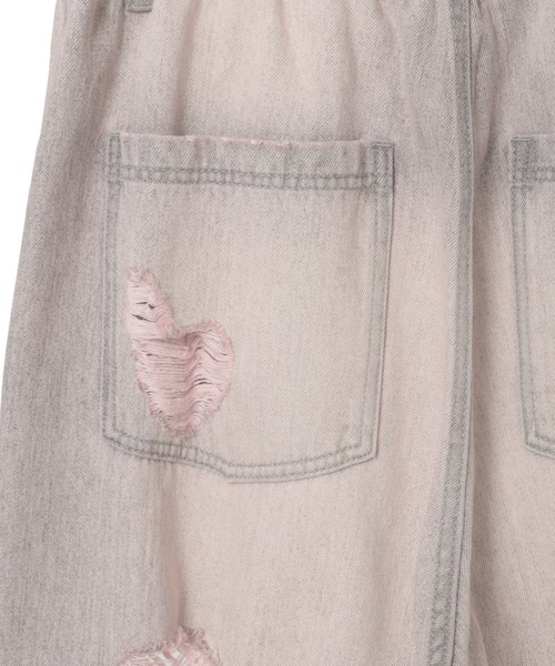 Candy Stripper（キャンディストリッパー）の「BIJOU DAMAGE DENIM パンツ（デニムパンツ・レディース・ブラック/ブラック系その他・FREE）」の17枚目の写真