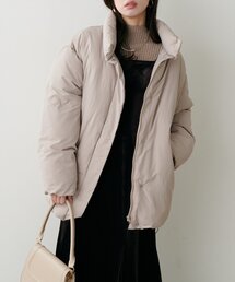 natural couture | ノンキルト中綿ブルゾン(ブルゾン)