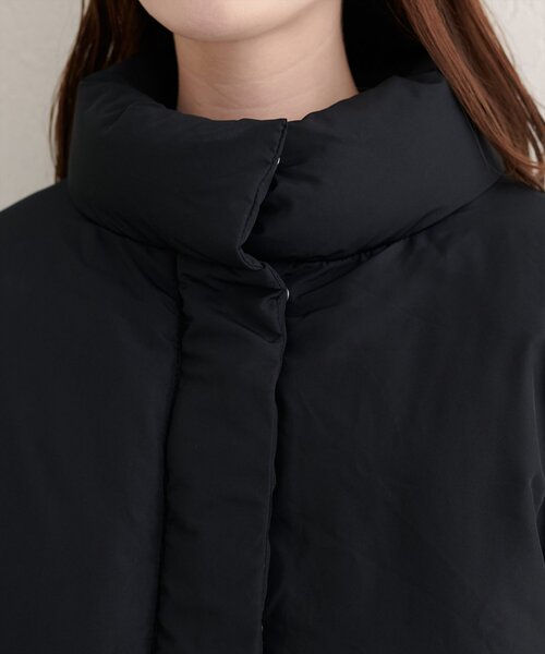 natural couture（ナチュラルクチュール）の「ノンキルト中綿ブルゾン（ブルゾン・レディース・ブラウン/アイボリー/グレイッシュベージュ/ブラック・FREE）」の19枚目の写真