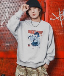 SIDEWAY STANCE（サイドウェイスタンス）の「【SIDEWAY STANCE】バリエーション プリント スウェット トレーナー（スウェット）」