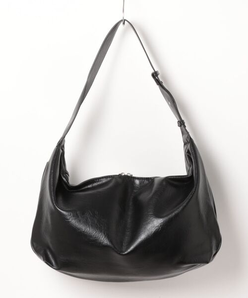 AMAIL（アマイル）の「Simple Big Bag（ショルダーバッグ・レディース・ブラック・FREE）」の15枚目の写真