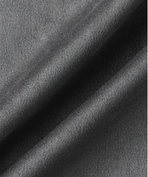 BACK NUMBER（バックナンバー）の「【BACK NUMBER】フェイクスエードハーフZIPトレーナー(ゆったり/シルエット/カジュアル）（スウェット・メンズ・オフホワイト/ライトグレー/ブラック/シルバー・M/L/XL）」の10枚目の写真