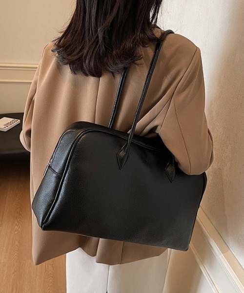 gossip!ロサンゼルス(ゴシップロサンゼルス)の「PUボストンバッグ(ハンドバッグ・レディース・ブラウン/キャメル/ブラック・FREE)」の11枚目の写真