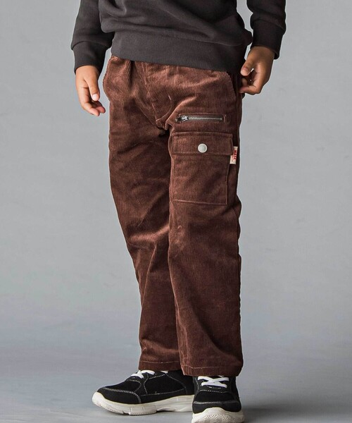 WASK(ワスク)の「ファスナーポケットパンツ(110~160cm)(その他パンツ・キッズ・ブルー/ブラウン・140cm/150cm/160cm/120cm/130cm)」の1枚目の写真