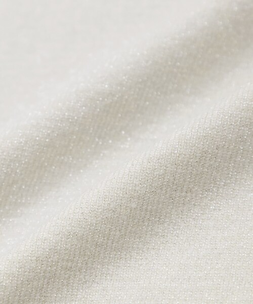 DRESKIP（ドレスキップ）の「【S-LL】お袖タックが女性らしさをプラス 華やかラメニット（ニット/セーター・レディース・ゴールド/ネイビー/パープル/シルバー・02/01/04/03）」の20枚目の写真