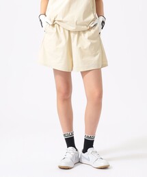 ORANGE LABEL / インナー付き フレア ショートパンツ（撥水・UVカット）