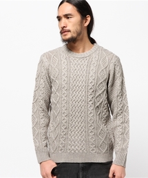 CIAOPANIC | 【Ciaopanic】　AC/Wアラン柄P/O(ニット/セーター)