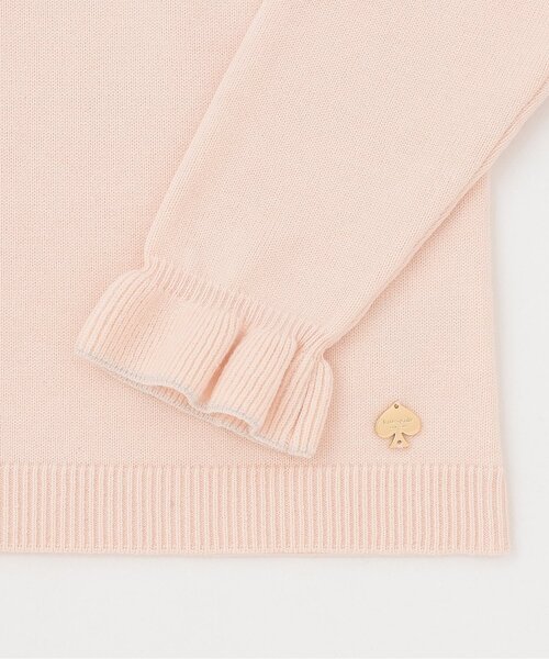 kate spade new york kids(ケイトスペードニューヨーク)の「ボウタイセーター(ニット/セーター・キッズ・ブラック/ピンク・M(130-140cm)/L(150-160cm)/S(110-120cm)/90-100cm)」の6枚目の写真