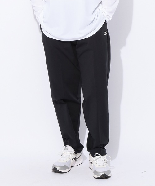 MIZUNO(ミズノ )の「MIZUNO (ミズノ) ウエストゴム ワンポイントロゴ ストレッチムーブ ロングパンツ(その他パンツ・メンズ・ネイビー/ブラック・3L/4L/5L)」の1枚目の写真