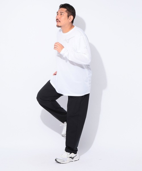 MIZUNO(ミズノ )の「MIZUNO (ミズノ) ウエストゴム ワンポイントロゴ ストレッチムーブ ロングパンツ(その他パンツ・メンズ・ネイビー/ブラック・3L/4L/5L)」の4枚目の写真