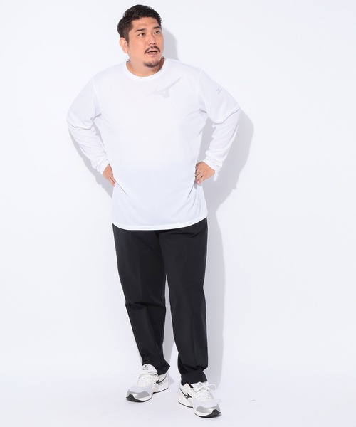 MIZUNO(ミズノ )の「MIZUNO (ミズノ) ウエストゴム ワンポイントロゴ ストレッチムーブ ロングパンツ(その他パンツ・メンズ・ネイビー/ブラック・3L/4L/5L)」の6枚目の写真