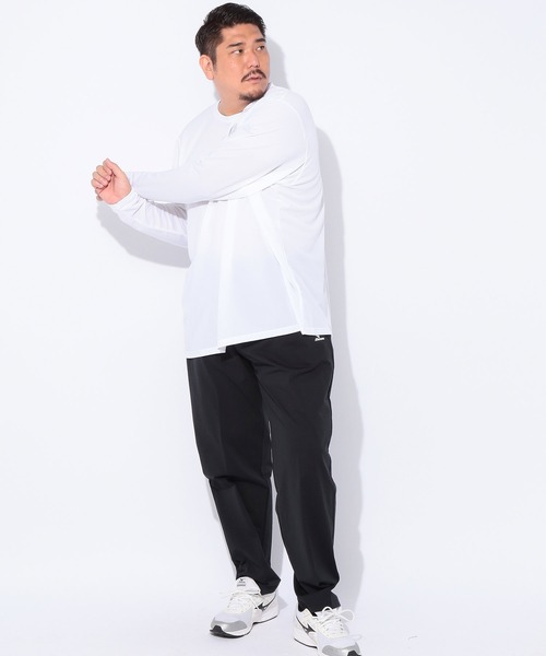 MIZUNO(ミズノ )の「MIZUNO (ミズノ) ウエストゴム ワンポイントロゴ ストレッチムーブ ロングパンツ(その他パンツ・メンズ・ネイビー/ブラック・3L/4L/5L)」の7枚目の写真