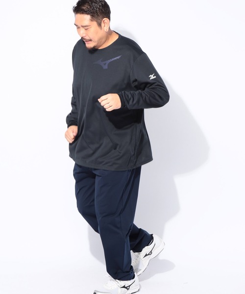 MIZUNO(ミズノ )の「MIZUNO (ミズノ) ウエストゴム ワンポイントロゴ ストレッチムーブ ロングパンツ(その他パンツ・メンズ・ネイビー/ブラック・3L/4L/5L)」の11枚目の写真