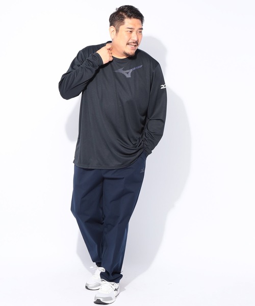 MIZUNO(ミズノ )の「MIZUNO (ミズノ) ウエストゴム ワンポイントロゴ ストレッチムーブ ロングパンツ(その他パンツ・メンズ・ネイビー/ブラック・3L/4L/5L)」の12枚目の写真