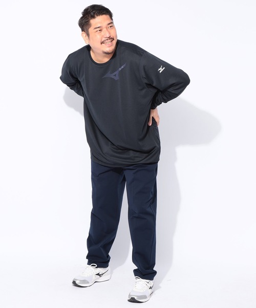 MIZUNO(ミズノ )の「MIZUNO (ミズノ) ウエストゴム ワンポイントロゴ ストレッチムーブ ロングパンツ(その他パンツ・メンズ・ネイビー/ブラック・3L/4L/5L)」の14枚目の写真