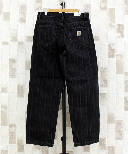 Carhartt WIP（カーハートダブリューアイピー）の「WIP ライランパンツ ストレートデニムパンツ Rylan Pant（デニムパンツ・メンズ・ブラック・34/32/30）」の3枚目の写真