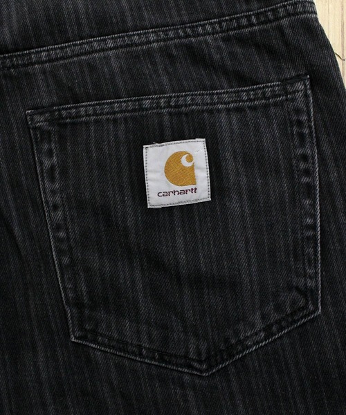 Carhartt WIP（カーハートダブリューアイピー）の「WIP ライランパンツ ストレートデニムパンツ Rylan Pant（デニムパンツ・メンズ・ブラック・34/32/30）」の10枚目の写真