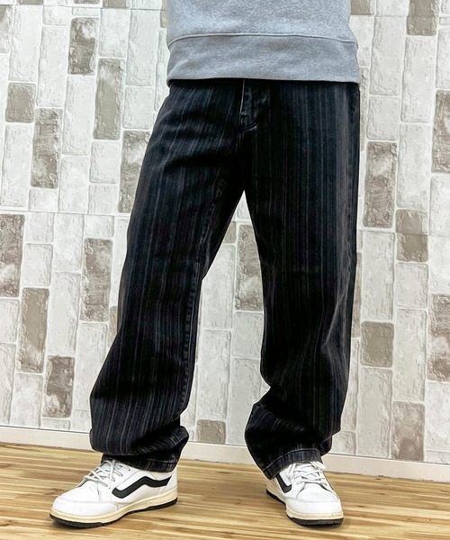 Carhartt WIP（カーハートダブリューアイピー）の「WIP ライランパンツ ストレートデニムパンツ Rylan Pant（デニムパンツ・メンズ・ブラック・34/32/30）」の12枚目の写真