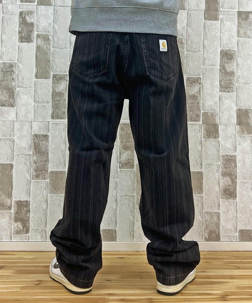 Carhartt WIP（カーハートダブリューアイピー）の「WIP ライランパンツ ストレートデニムパンツ Rylan Pant（デニムパンツ・メンズ・ブラック・34/32/30）」の15枚目の写真