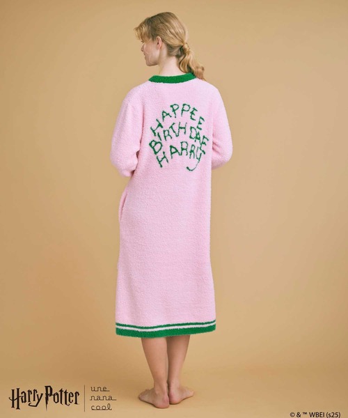 une nana cool(ウンナナクール)の「【ハリー・ポッターコラボ】 Harry Potter × une nana cool ワンピース(ルームワンピース・レディース・クリーム/ピンク・M-L)」の1枚目の写真