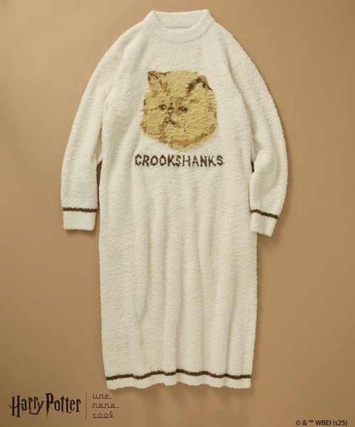 une nana cool(ウンナナクール)の「【ハリー・ポッターコラボ】 Harry Potter × une nana cool ワンピース(ルームワンピース・レディース・クリーム/ピンク・M-L)」の22枚目の写真