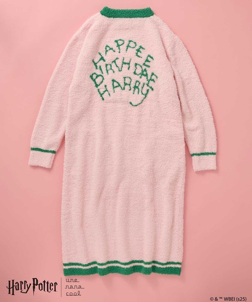 une nana cool(ウンナナクール)の「【ハリー・ポッターコラボ】 Harry Potter × une nana cool ワンピース(ルームワンピース・レディース・クリーム/ピンク・M-L)」の12枚目の写真