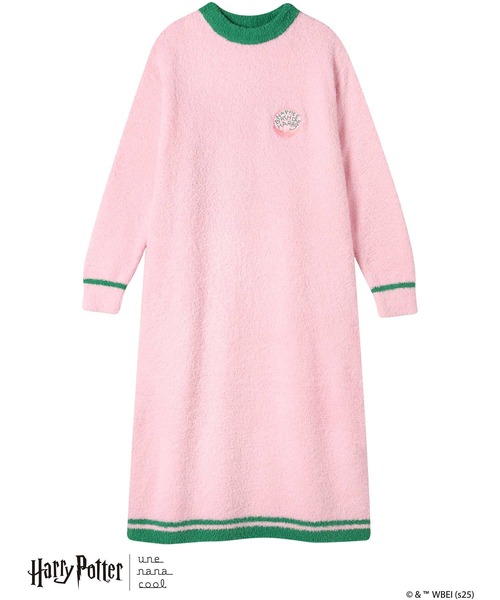 une nana cool(ウンナナクール)の「【ハリー・ポッターコラボ】 Harry Potter × une nana cool ワンピース(ルームワンピース・レディース・クリーム/ピンク・M-L)」の8枚目の写真
