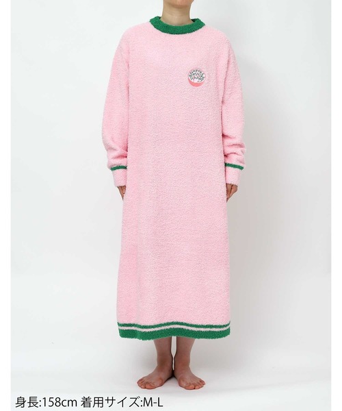 une nana cool(ウンナナクール)の「【ハリー・ポッターコラボ】 Harry Potter × une nana cool ワンピース(ルームワンピース・レディース・クリーム/ピンク・M-L)」の3枚目の写真