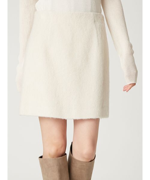 FRAY I.D（フレイアイディー）の「ウールシャギーミニスカート（スカート・レディース・オフホワイト/グレー/ライトブルー・0/1）」の17枚目の写真