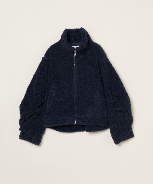 エコペルボア ボンバージャケット（その他アウター）｜three dots