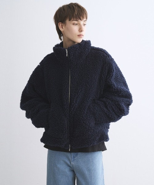 エコペルボア ボンバージャケット（その他アウター）｜three dots