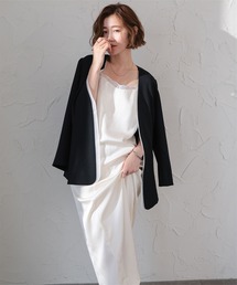 ur's（ユアーズ）の「サテンレースキャミワンピース（ワンピース）」