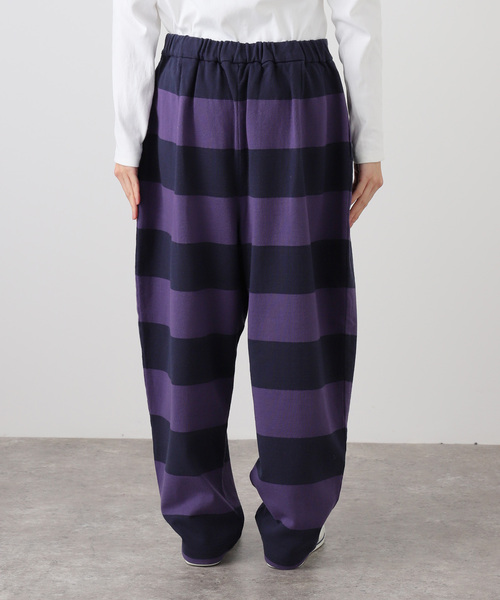 JOURNAL STANDARD LUXE（ジャーナルスタンダード　ラックス）の「ボーダータックパンツ（その他パンツ・レディース・チャコールグレー/ネイビー・FREE）」の13枚目の写真