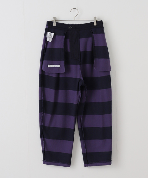 JOURNAL STANDARD LUXE（ジャーナルスタンダード　ラックス）の「ボーダータックパンツ（その他パンツ・レディース・チャコールグレー/ネイビー・FREE）」の18枚目の写真