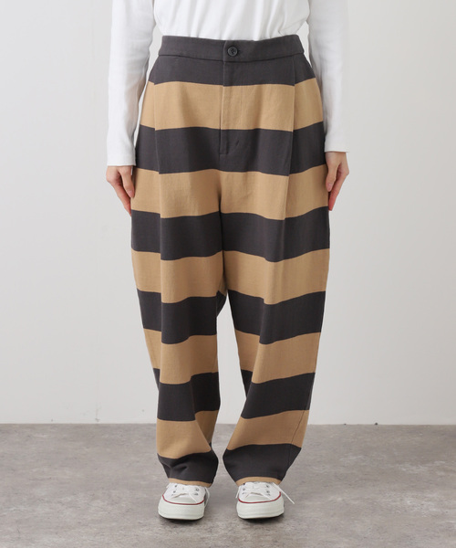 JOURNAL STANDARD LUXE（ジャーナルスタンダード　ラックス）の「ボーダータックパンツ（その他パンツ・レディース・チャコールグレー/ネイビー・FREE）」の20枚目の写真