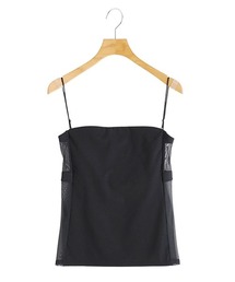 overneath（オーバーニース）の「OVERNEATH / オーバーニース：【レディース】Bra056スムース×ネット：bra053[ANN]（キャミソール）」