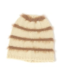 LAKOLE | シャギーボーダーワッチ / 581871(ニットキャップ/ビーニー)