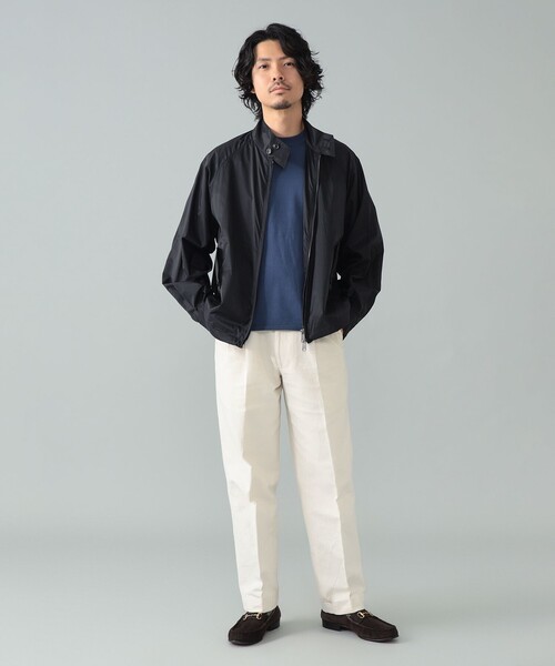 BARACUTA（バラクータ）の「BARACUTA / G4 BOX LIGHT RIP JACKET ナイロン ショートブルゾン（ブルゾン・メンズ・ネイビー/ロイヤルブルー/ブラック・38/42/40）」の2枚目の写真