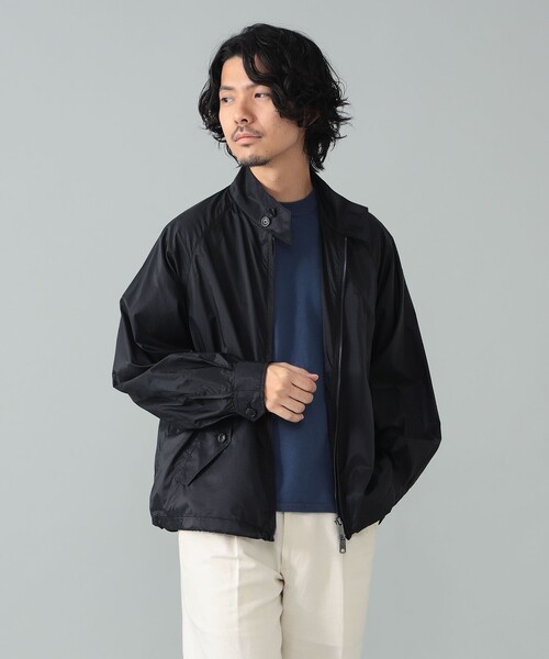 BARACUTA（バラクータ）の「BARACUTA / G4 BOX LIGHT RIP JACKET ナイロン ショートブルゾン（ブルゾン・メンズ・ネイビー/ロイヤルブルー/ブラック・38/42/40）」の4枚目の写真