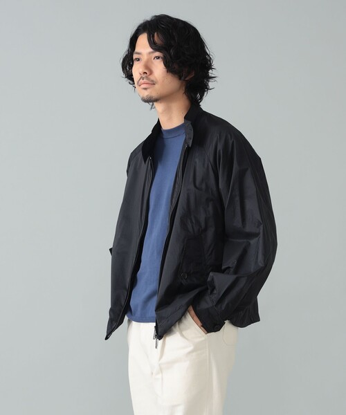 BARACUTA（バラクータ）の「BARACUTA / G4 BOX LIGHT RIP JACKET ナイロン ショートブルゾン（ブルゾン・メンズ・ネイビー/ロイヤルブルー/ブラック・38/42/40）」の5枚目の写真