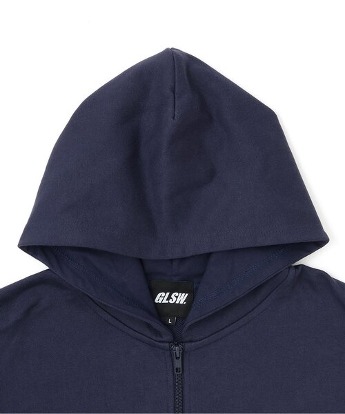 GLAZOS（グラソス）の「【GLSW.】ヘビーウエイト裏毛・ZIPパーカー（パーカー・キッズ・ブラック/ネイビー・L/M/LL）」の4枚目の写真