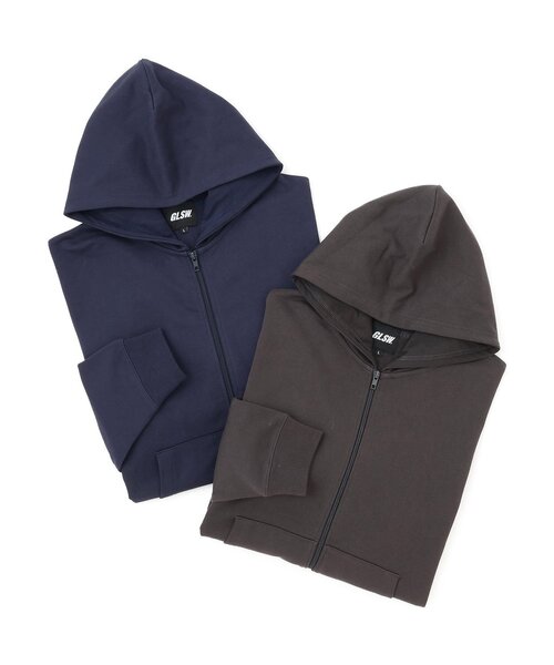 GLAZOS（グラソス）の「【GLSW.】ヘビーウエイト裏毛・ZIPパーカー（パーカー・キッズ・ブラック/ネイビー・L/M/LL）」の10枚目の写真